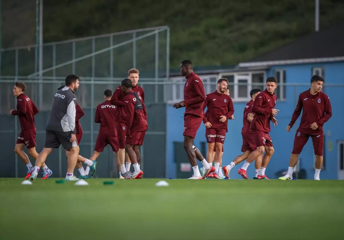 Trabzonspor, Fatih Karagümrük Maçı Hazırlıklarına Devam Ediyor