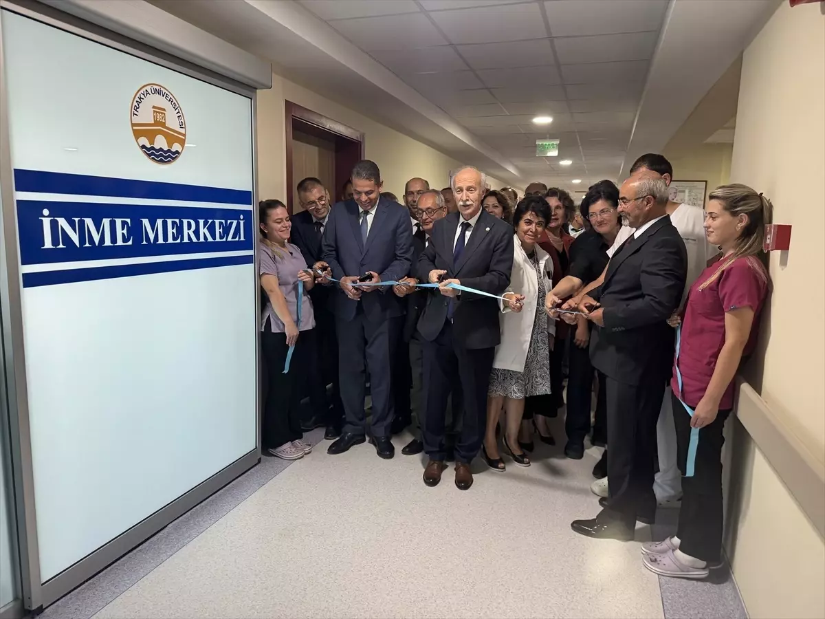 Trakya Üniversitesi'nde İnme Merkezi Hizmete Açıldı