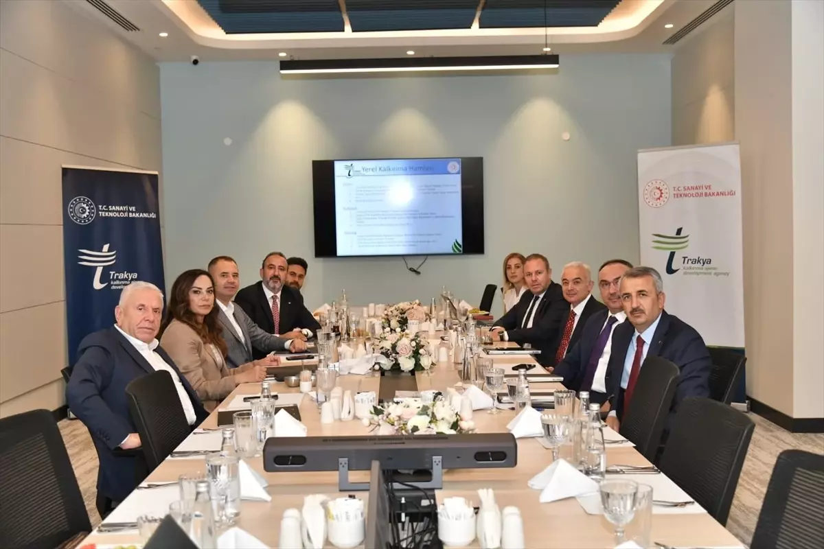 Trakya Kalkınma Ajansı Yönetim Kurulu Toplantısı Tekirdağ&apos;da Yapıldı