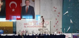 Samsun'da Trampolin Cimnastik Türkiye Şampiyonası Gerçekleşti