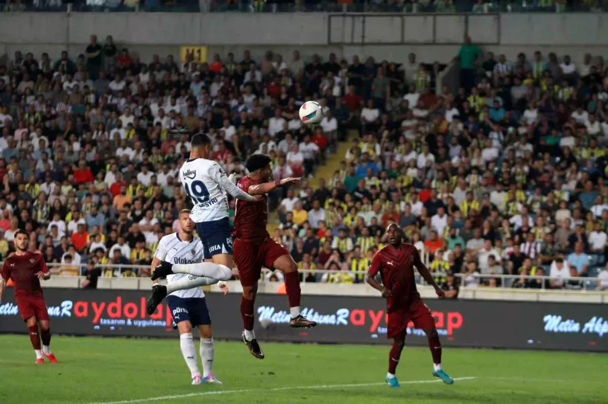Atakaş Hatayspor ve Fenerbahçe, 37. Hafta Maçında Golsüz Eşitlikte