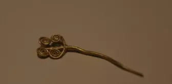 Troya Kazılarında 4.500 Yıllık Altın Broş ve Ender Yeşim Taşı Bulundu
