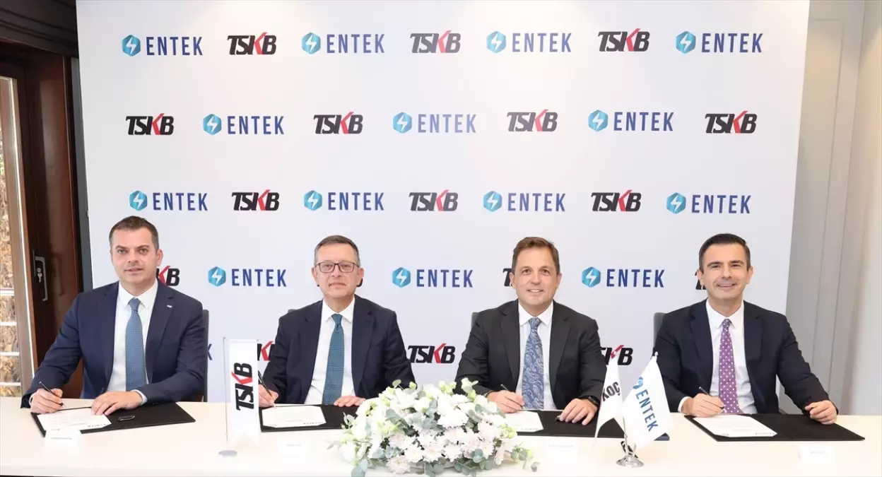 TSKB ve Entek Elektrik'ten 40 Milyon Dolar Kredi Anlaşması