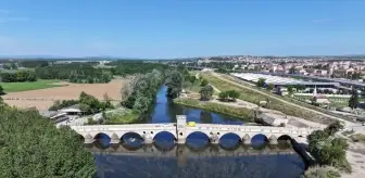 Tunca Nehri'nin Debisi Yağışlarla İki Kat Arttı