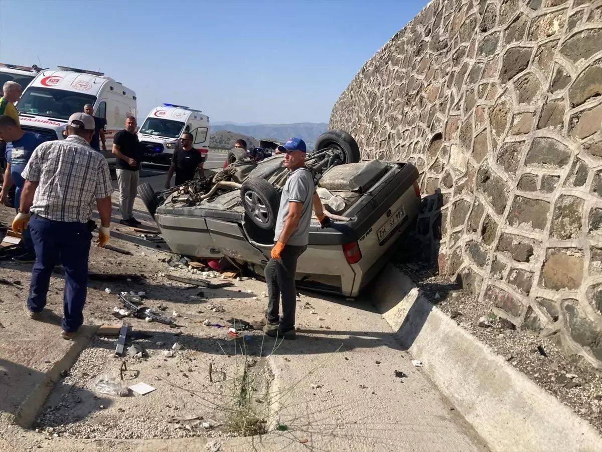 Tunceli'de Trafik Kazası: 7 Yaralı