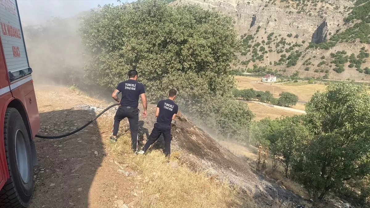 Tunceli'de Orman Yangını Kontrol Altına Alındı
