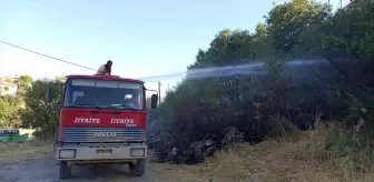 Tunceli'de Otluk Alanda Yangın Çıktı
