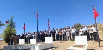Tunceli'de teröristlerce şehit edilen 6 sivil ve 2 güvenlik korucusu anıldı