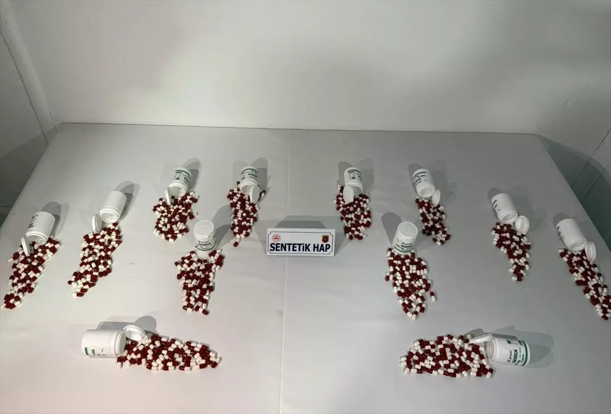 Tunceli'de Uyuşturucu Hap Operasyonu: 2 Gözaltı