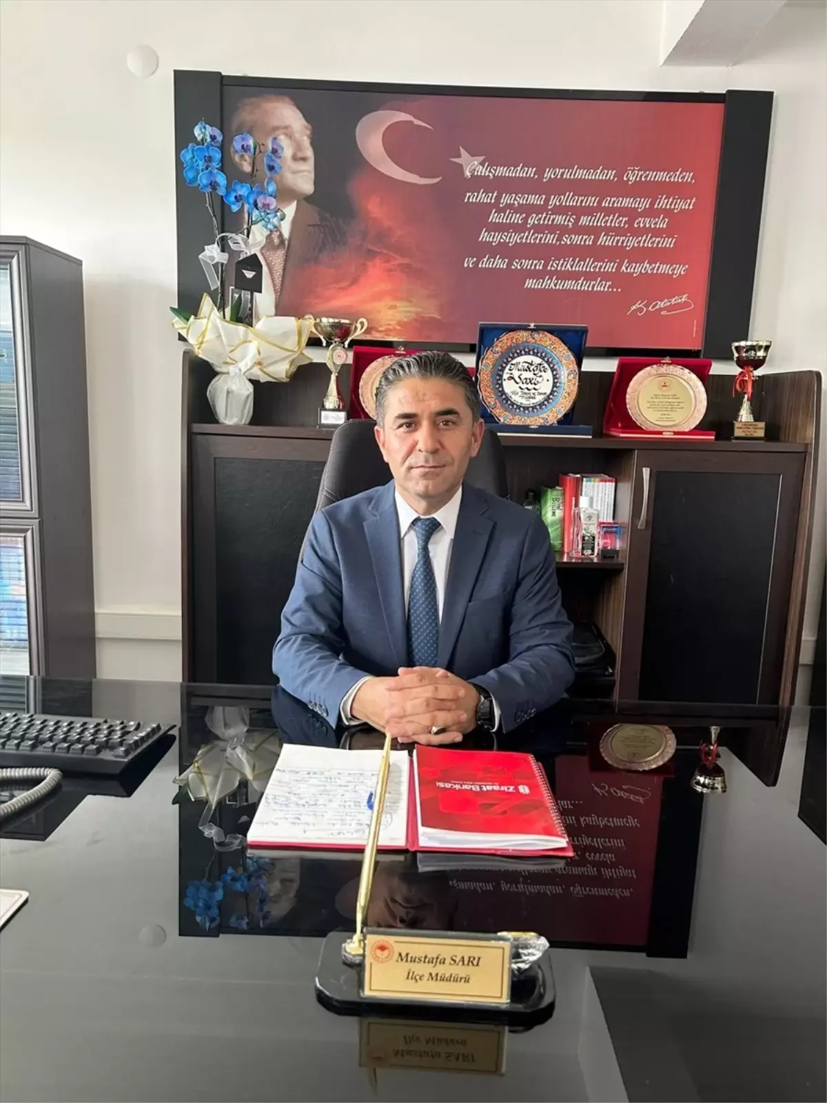 Turhal İlçe Tarım ve Orman Müdürlüğüne atanan Mustafa Sarı görevine başladı