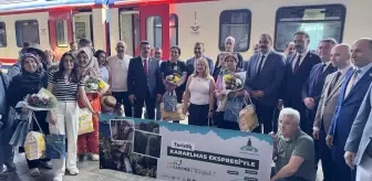 Karaelmas Ekspresi Zonguldak'ta Yolculuğuna Başladı