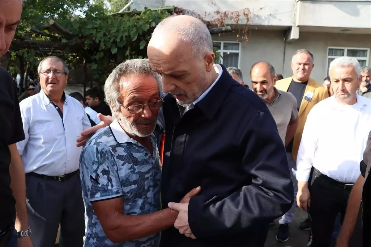 TÜRK-İŞ Genel Başkanı Atalay'dan Maden Şehidi İçin Taziye Ziyareti