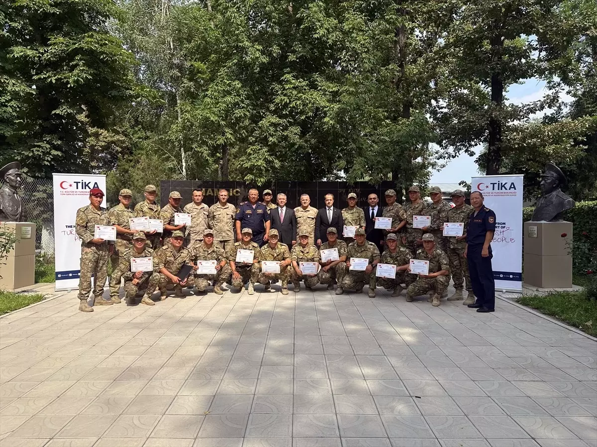 Kırgızistan'da Patlama Sonrası Olay Yeri İnceleme Eğitimi Verildi
