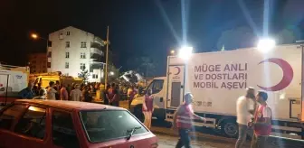 Türk Kızılay, Deprem Bölgesinde Yiyecek ve İçecek İkramına Başladı