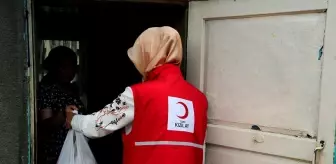 Türk Kızılay, Kırgızistan'da Kurban Eti Dağıttı