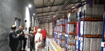 Türk Kızılay, Erzurum Bölge Lojistik Merkezi'ni Tanıttı