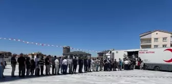 Kızılay'dan Nevşehir'e Mobil Mutfak Hizmeti