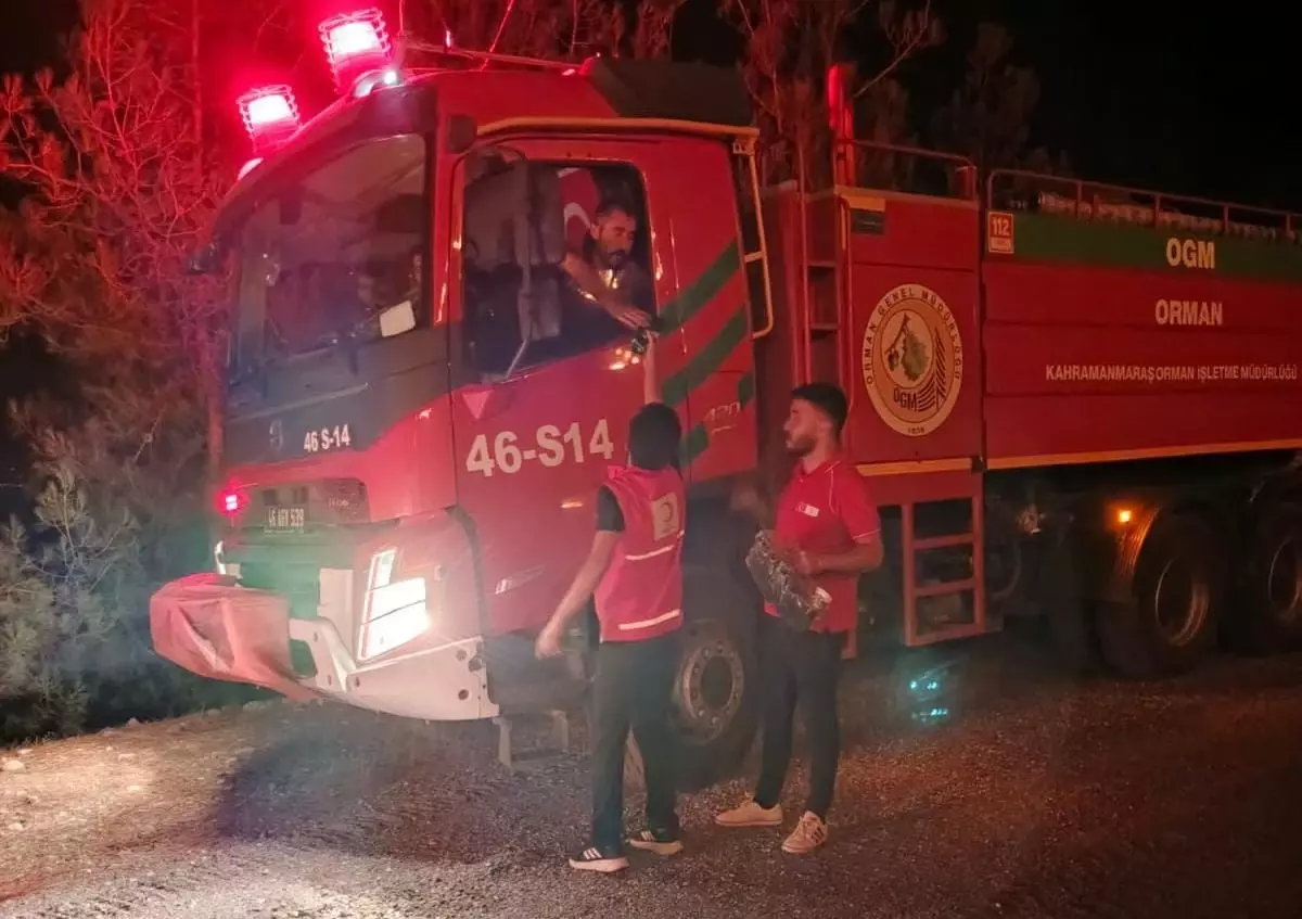 Türk Kızılay, Orman Yangınlarına Mücadele Desteğini Sürdürüyor