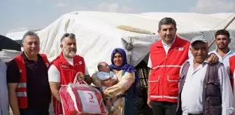 Türk Kızılay, Polatlı'da Mevsimlik Tarım İşçilerine Yardımda Bulundu