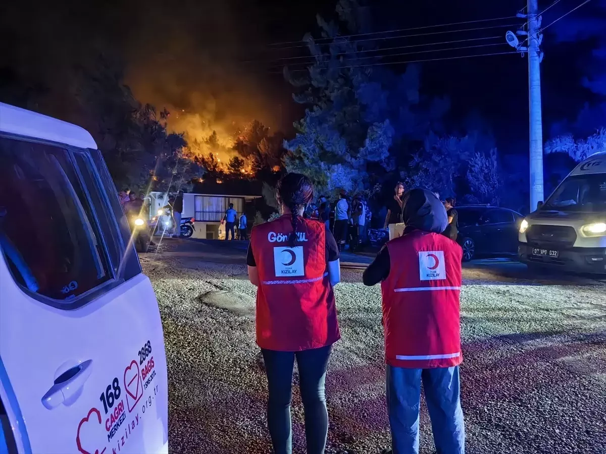Türk Kızılay, Orman Yangınlarına Mücadelede Sahada