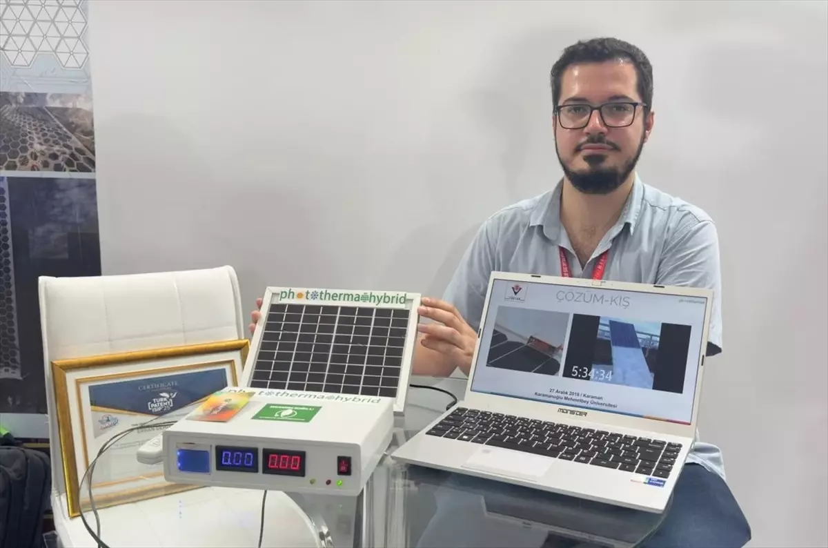 Yerli Güneş Enerjisi Modülü, Kışın Kar Temizleyerek Verim Artırıyor