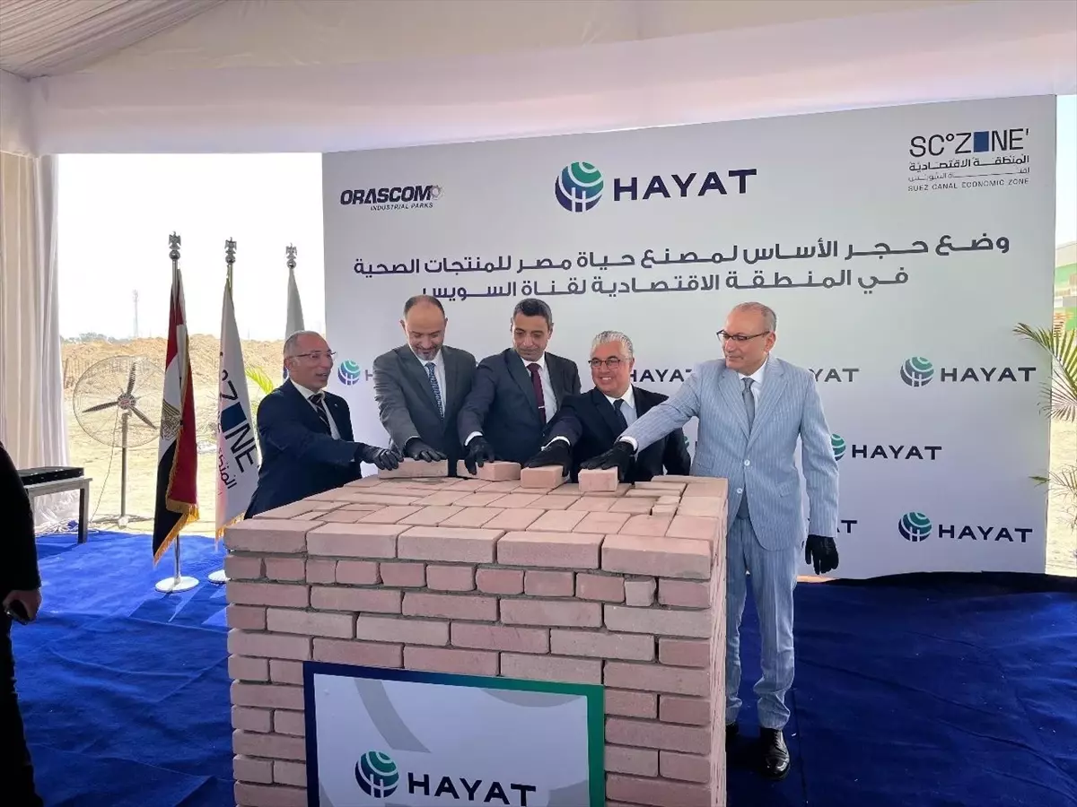 Hayat Kimya, Mısır'da 44 Milyon Dolar Yatırım Yapıyor