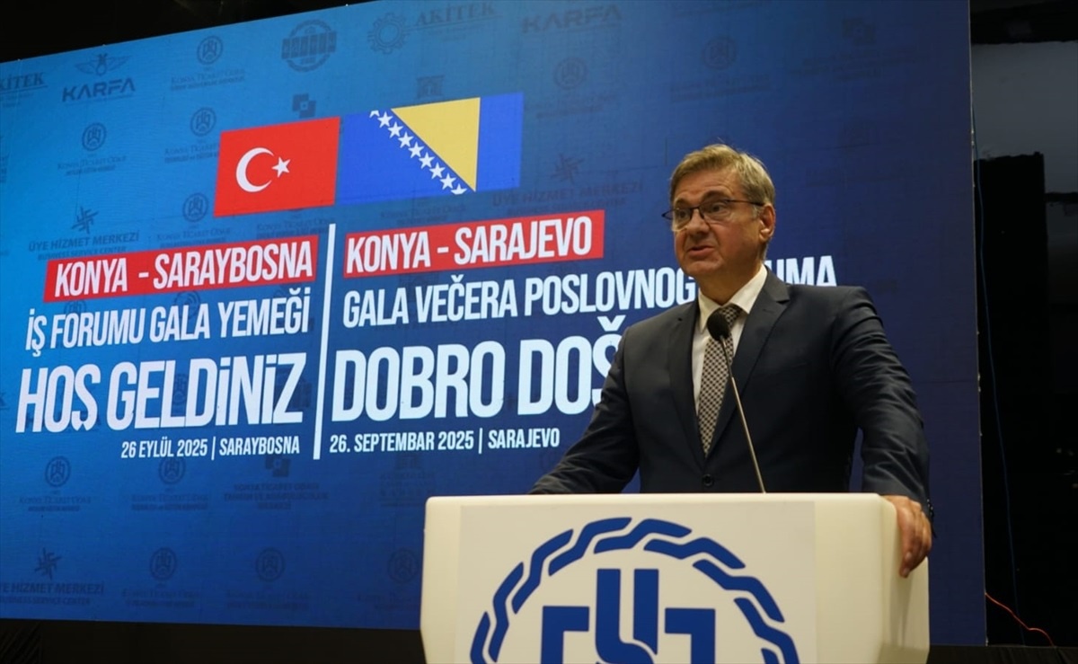 Türk ve Boşnak iş insanları yeni iş fırsatları için Saraybosna'da buluştu