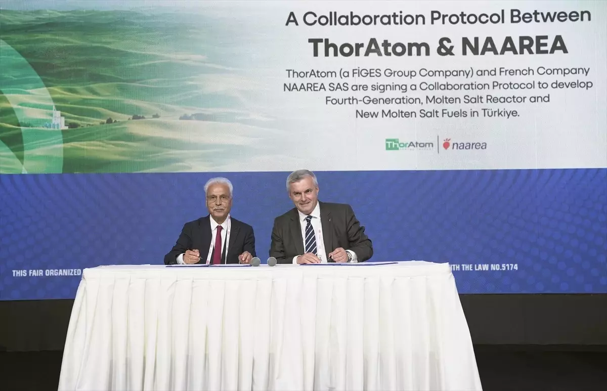 ThorAtom ve NAAREA'dan Sürdürülebilir Nükleer Enerji için İşbirliği
