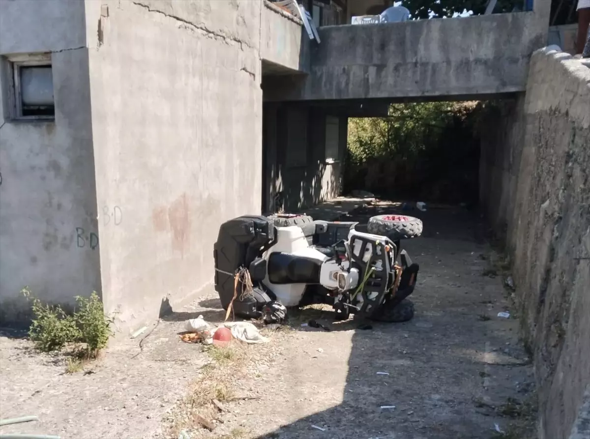 Sinop'ta ATV Devrildi: 2 Yaralı