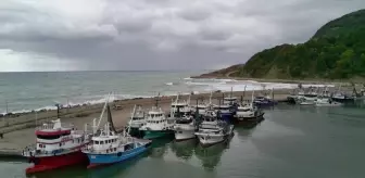Sinop'ta Olumsuz Hava Koşulları Balıkçıları Etkiledi