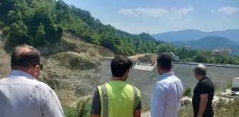 Sinop'un Türkeli İlçesinde Zimari Göleti Projesi Devam Ediyor