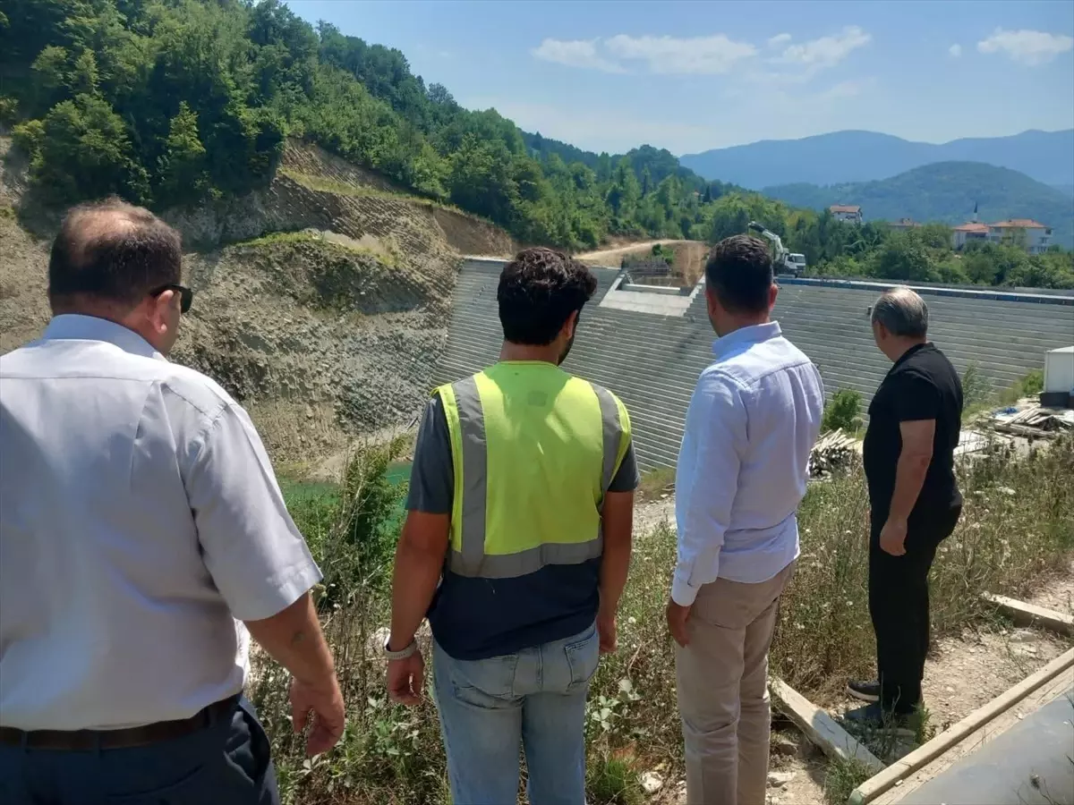 Sinop'un Türkeli İlçesinde Zimari Göleti Projesi Devam Ediyor