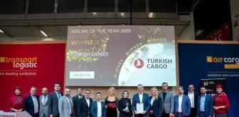 Turkish Cargo, Yılın Küresel Hava Kargo Taşıyıcısı Ödülünü Kazandı