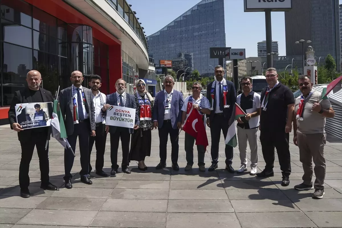 Türkiye Basın Federasyonu'ndan İsrail'e Protesto