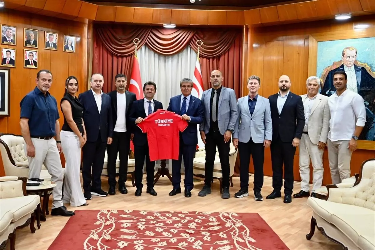 Cimnastik Federasyonu KKTC'de Ziyaretlerde Bulundu
