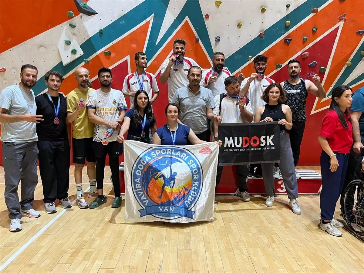 Türkiye’de İlk Para Tırmanış Şampiyonası Muş’ta Düzenlendi