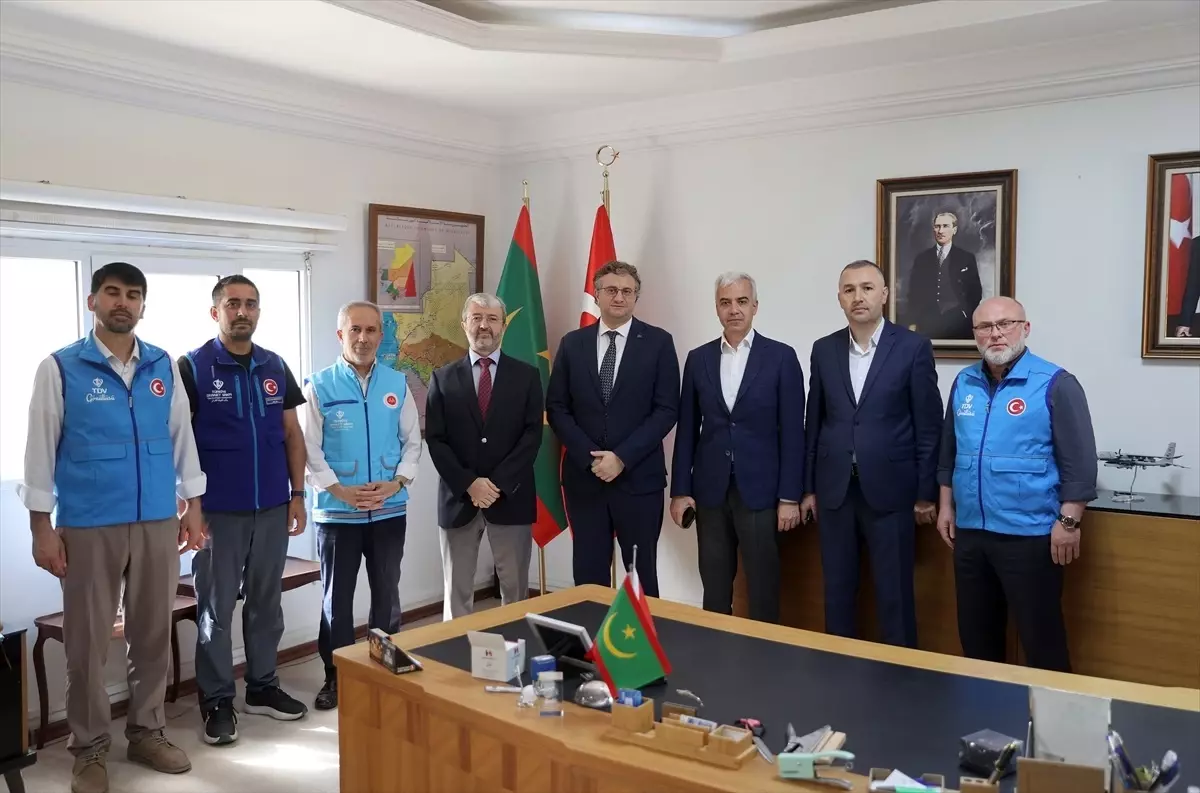 Türkiye Diyanet Vakfı Moritanya'da Kurban Organizasyonu İçin Temaslarda Bulundu