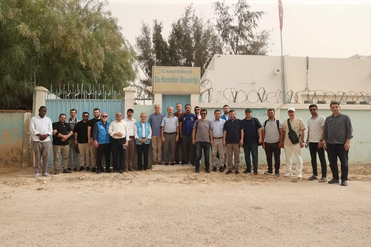 TDV Heyeti Moritanya'da Kurban Organizasyonu İçin Temaslarda Bulundu