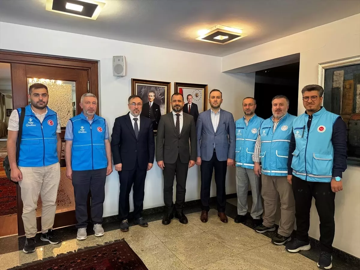 TDV Heyetinden Kabil Büyükelçisi Ünal'a Ziyaret