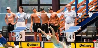 Türkiye Erkekler Yüzme 4x100 Metre Karışık Bayrak Takımı Altın Madalya Kazandı