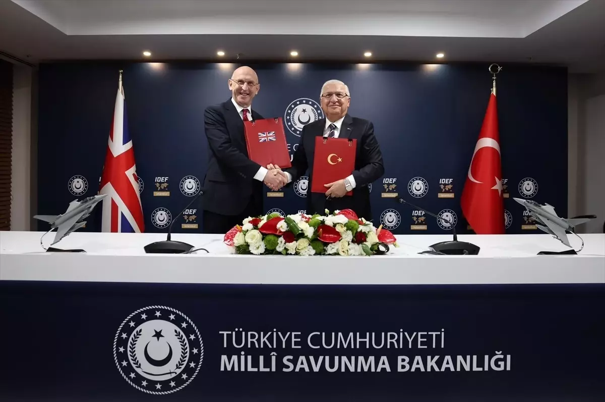 Türkiye ve Birleşik Krallık, Eurofighter Typhoon Kullanımı için Mutabakat Zaptı İmzaladı
