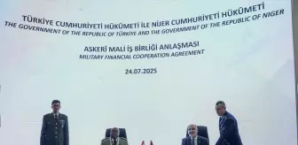 Türkiye ile Nijer arasında Askeri Mali İşbirliği Anlaşması imzalandı