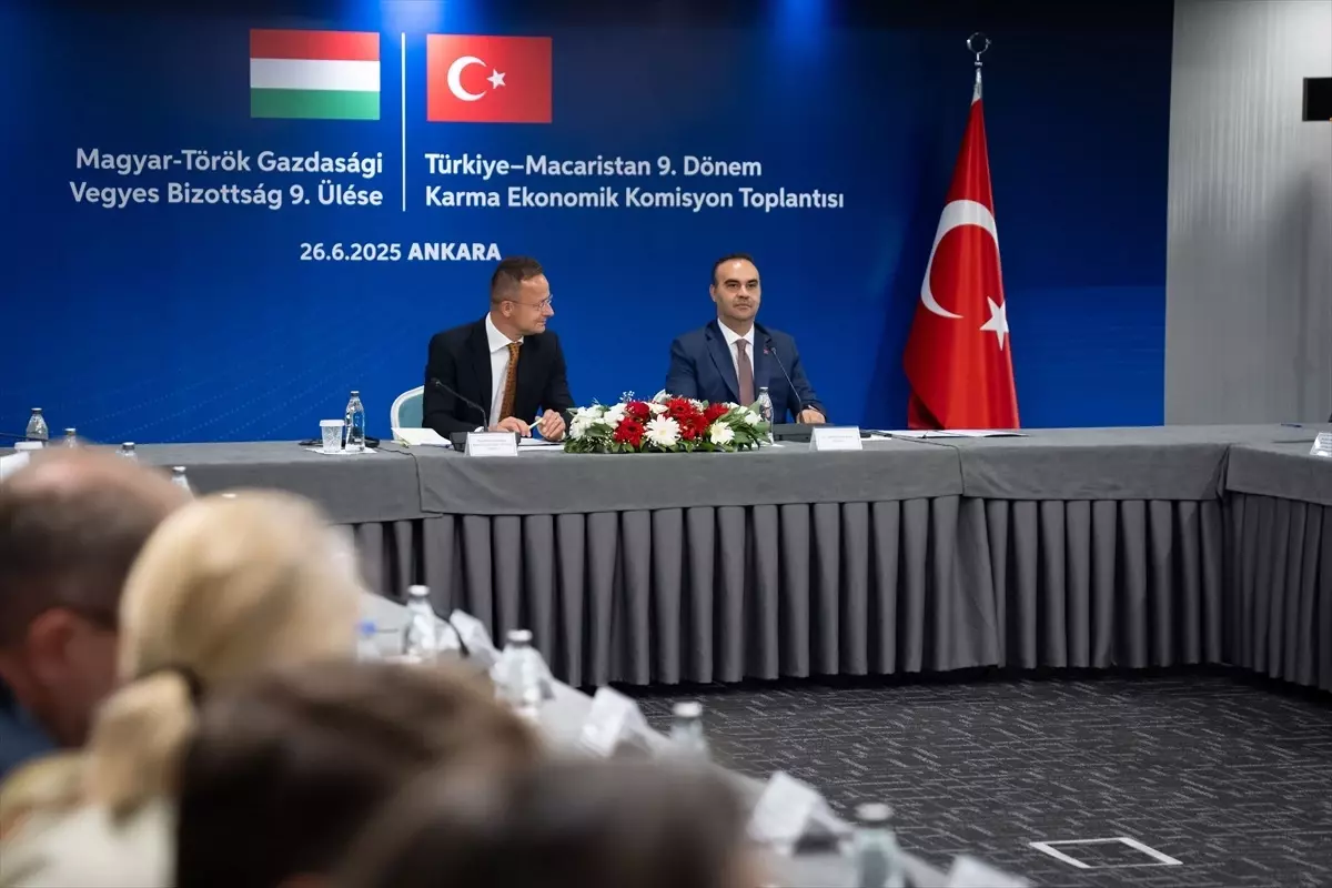 Türkiye-Macaristan 9. Dönem Karma Ekonomik Komisyonu Toplantısı gerçekleştirildi