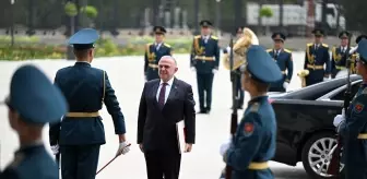 Türkiye'nin Bişkek Büyükelçisi Ökem, Kırgızistan Cumhurbaşkanına güven mektubunu sundu