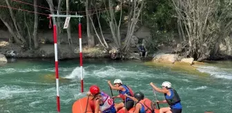 Türkiye Rafting Şampiyonası Munzur Çayı'nda Yapıldı