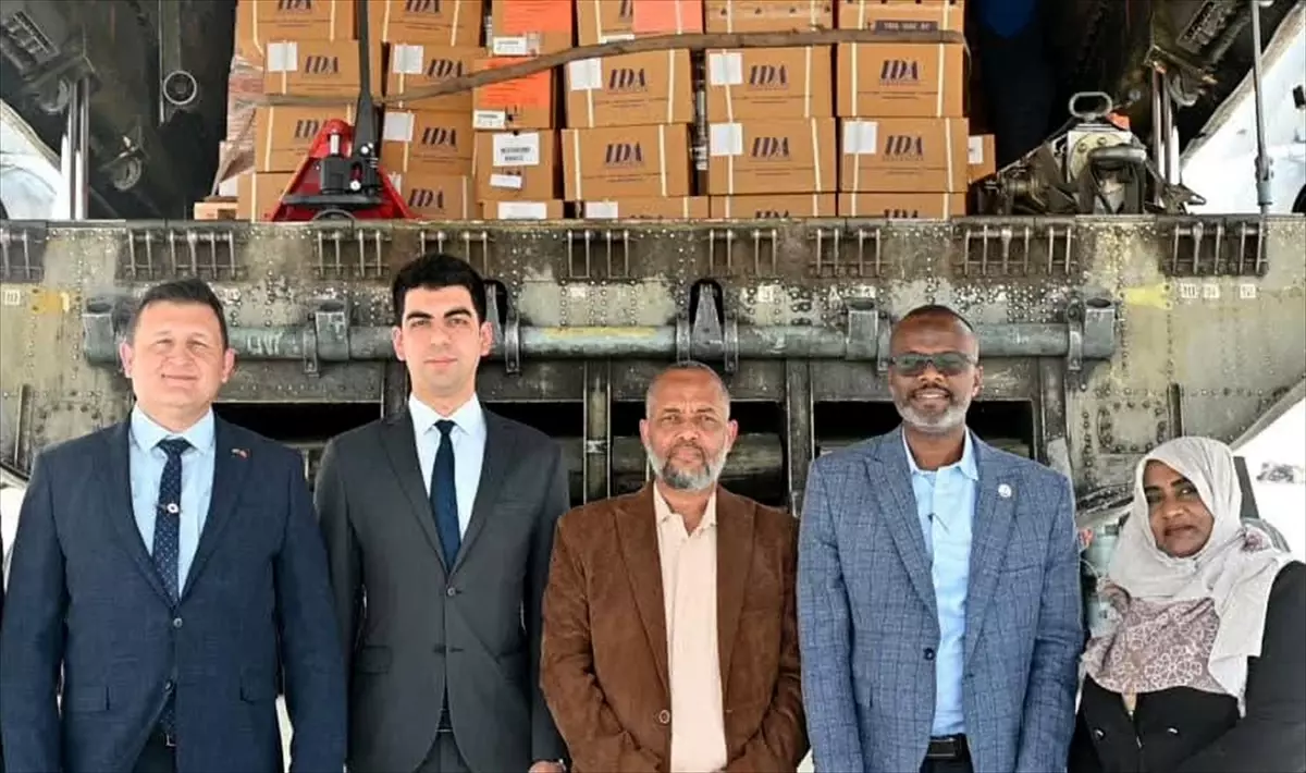Türkiye, Sudan'da Kolera Salgınıyla Mücadele İçin 37 Ton Tıbbi Yardım Gönderdi