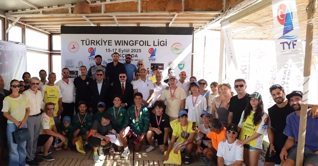 Gökçeada'da Wingfoil Ligi 3. Ayağı Tamamlandı