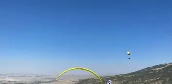Türkiye Yamaç Paraşütü Mesafe Yarışması Konya'da Başladı