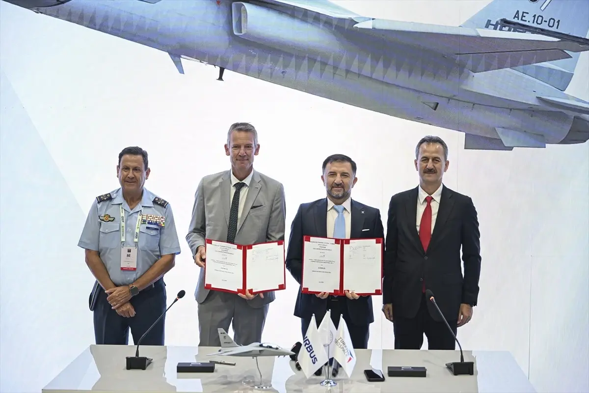 TUSAŞ ve Airbus, İspanya'ya HÜRJET ihracatı için el sıkıştı