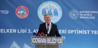 Kayseri'de TYF Anadolu Yelken Ligi 3. Ayak Yarışları Başladı